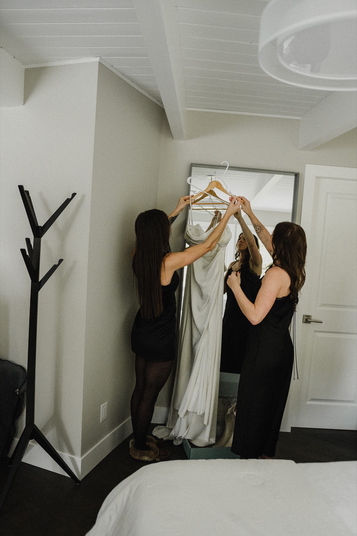 Wedding preparation photograph